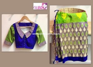 Traditional silk sarees and blouses by Vibha | Fashionworldhub