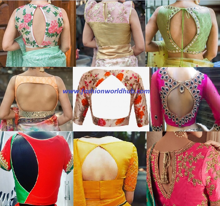 back neck designs for boat neck blouse