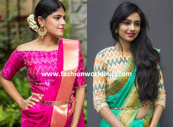 Glam up your saree with Ikat blouses | Fashionworldhub