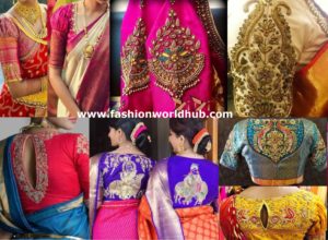 Beautiful Traditional Blouse Designs For Pattu Sarees! | Fashionworldhub