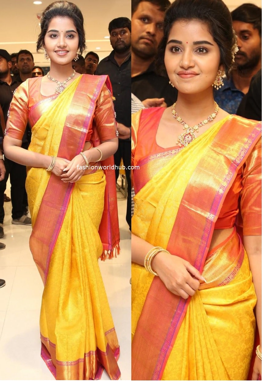 Anupama Parameswaran stuns in Traditional Silk sarees! | Fashionworldhub
