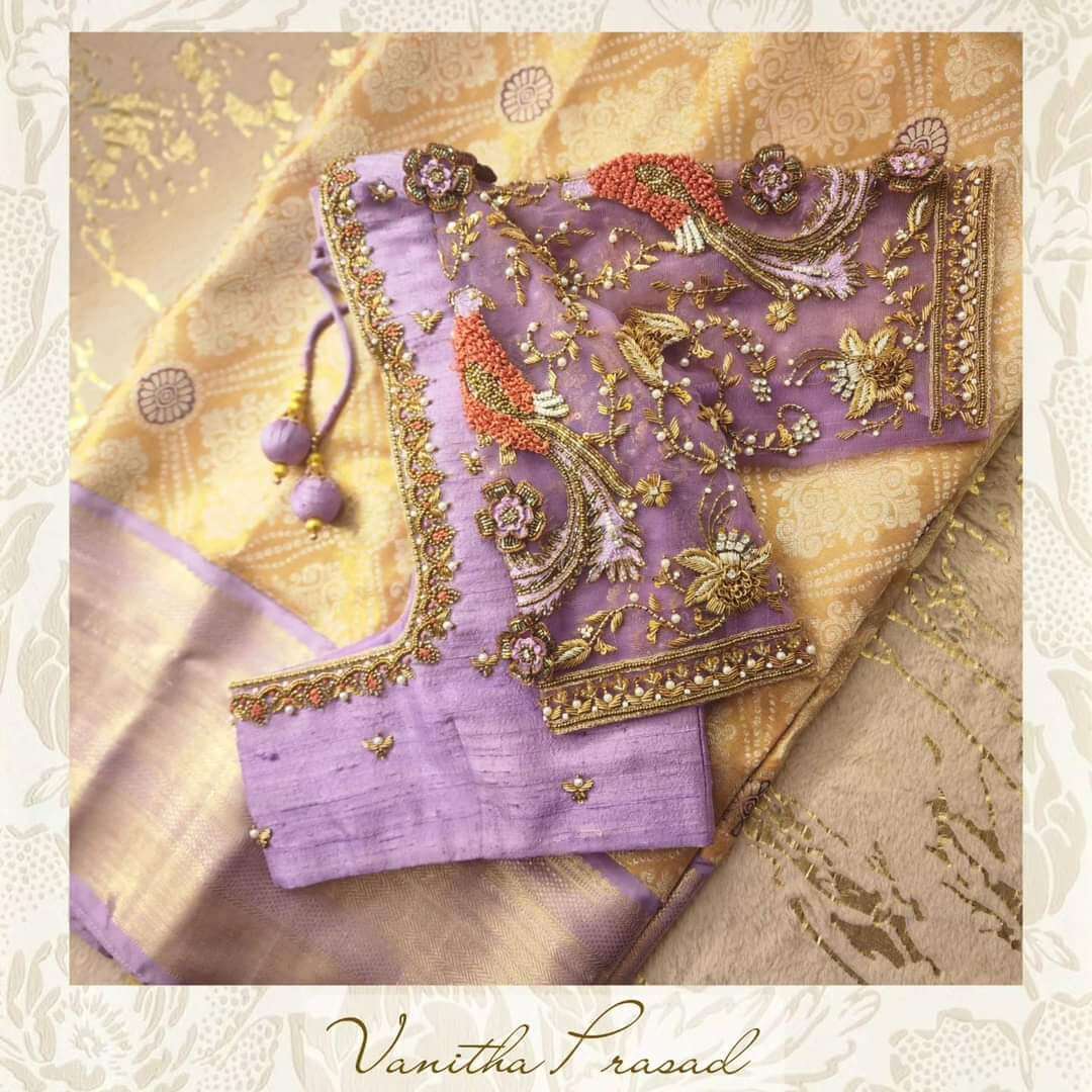 Mind blowing blouse designs 2023 by Vanitha couture! | Fashionworldhub