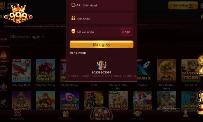 Banca 999BET Hướng dẫn các bước đăng ký thông tin khách hàng mới