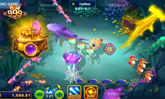 Cai Shen Fishing 999BET Cai Shen Fishing 999BET được thiết kế với giao diện bắt mắt cùng âm thanh sống động