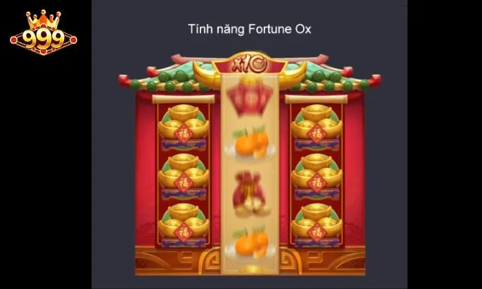 Fortune Ox 999BET Tính năng vòng quay Fortune Ox