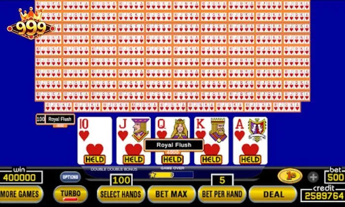 Hundred-Handed Poker 999BET Tựa game sở hữu nhiều ưu điểm nổi bật