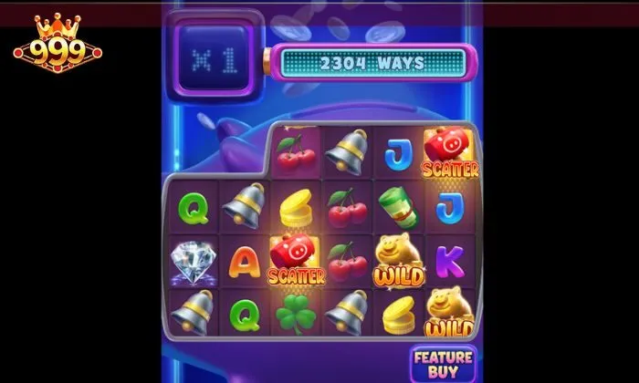 Lucky Piggy 999BE Màu sắc game tươi sáng