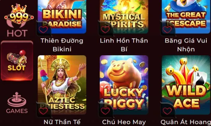 Lucky Piggy 999BE Nhấn vào biểu tượng Lucky Piggy