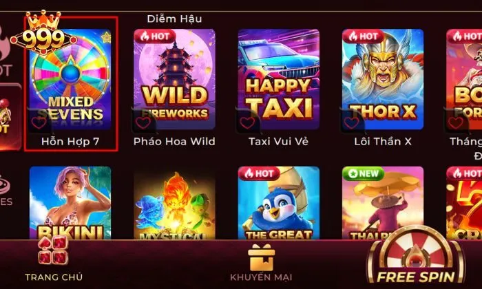 Mixed Sevens 999bet Khám phá tựa game nổ hũ nổi tiếng Mixed Sevens 999bet