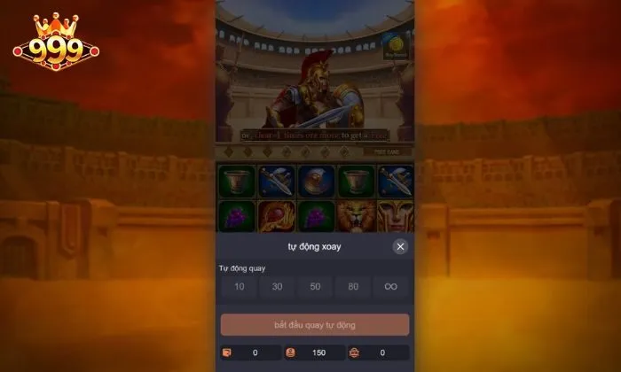 Roma X 999bet Nhiều chế độ quay ấn tượng