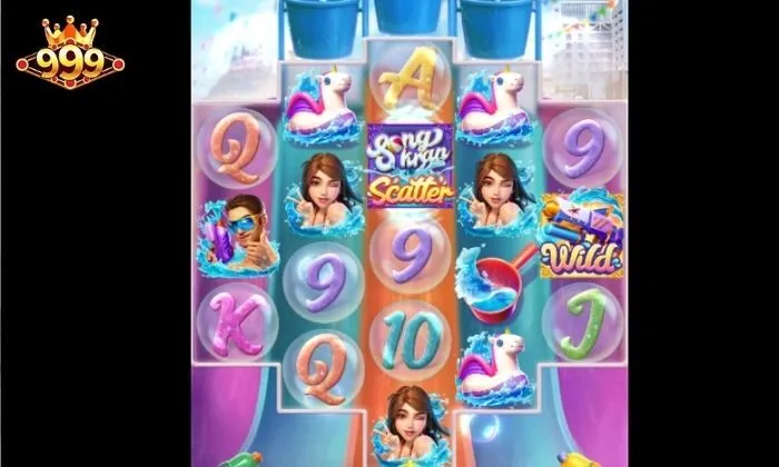 Songkran Splash 999bet Nhấn nút “Quay” để bắt đầu màn chơi nổ hũ Songkran Splash 999bet
