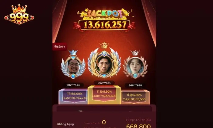 tải 999BET iOS Thành công vượt trội của 999BET